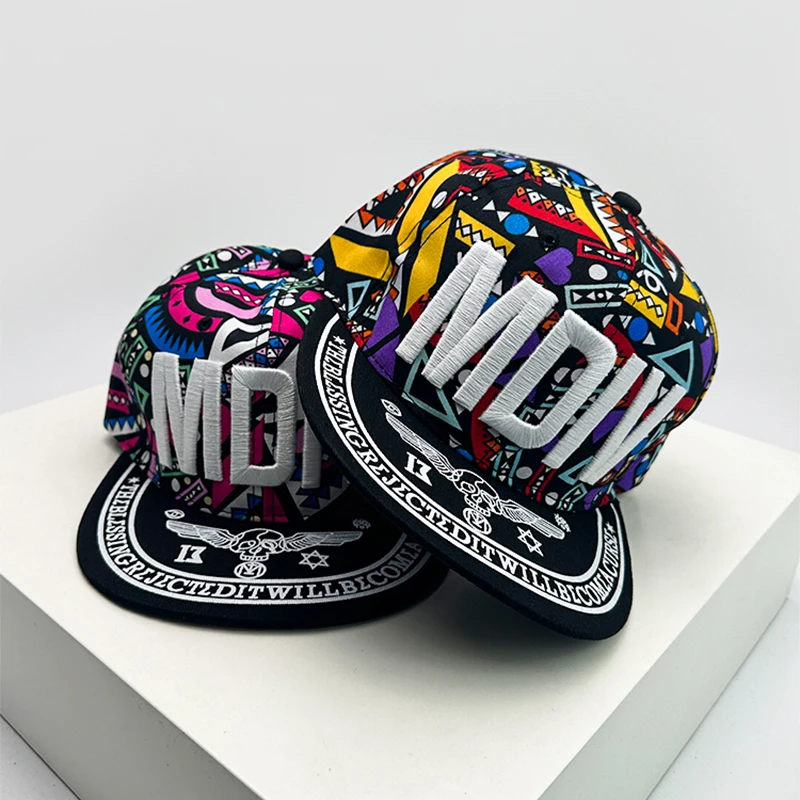 New Unisex Color Block Letter Embroidery Baseball Hats Hip Hop Breathable Casual Sunshade Peaked Caps Versatile Fashion Personal 2