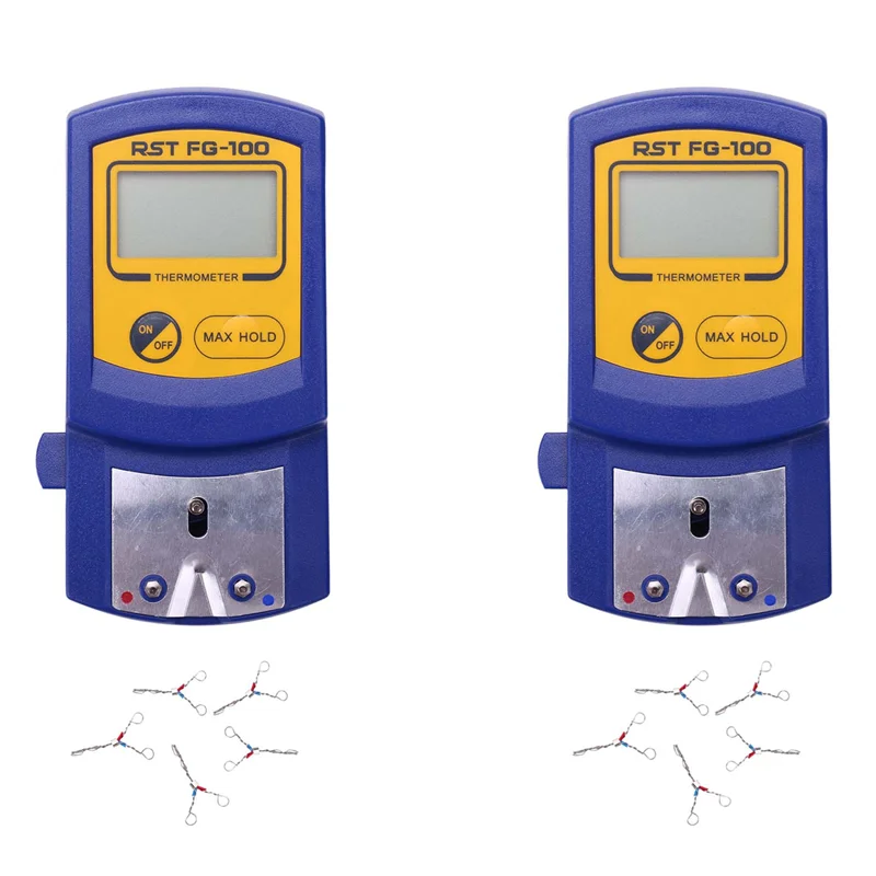 

REPLA-2X FG-100 цифровые паяльные жала, термометр, тестер температуры для паяльных жал + 10 шт., бессвинцовые датчики