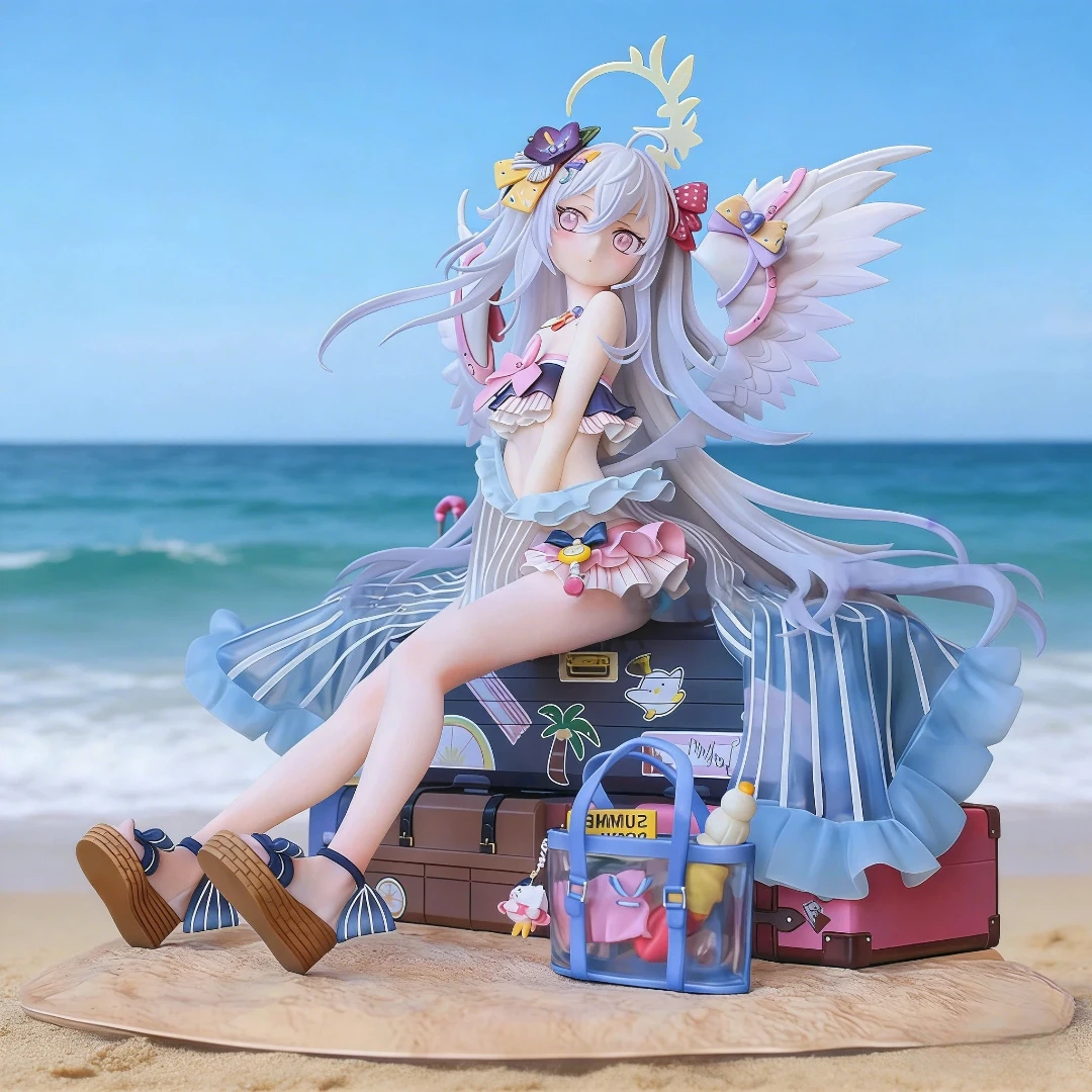 

Exquisite Blue Archive Figure Shirasu Azusa Swimsuit Custom Figure Anime Collection Model Statue Toy For Anime Fans Collection