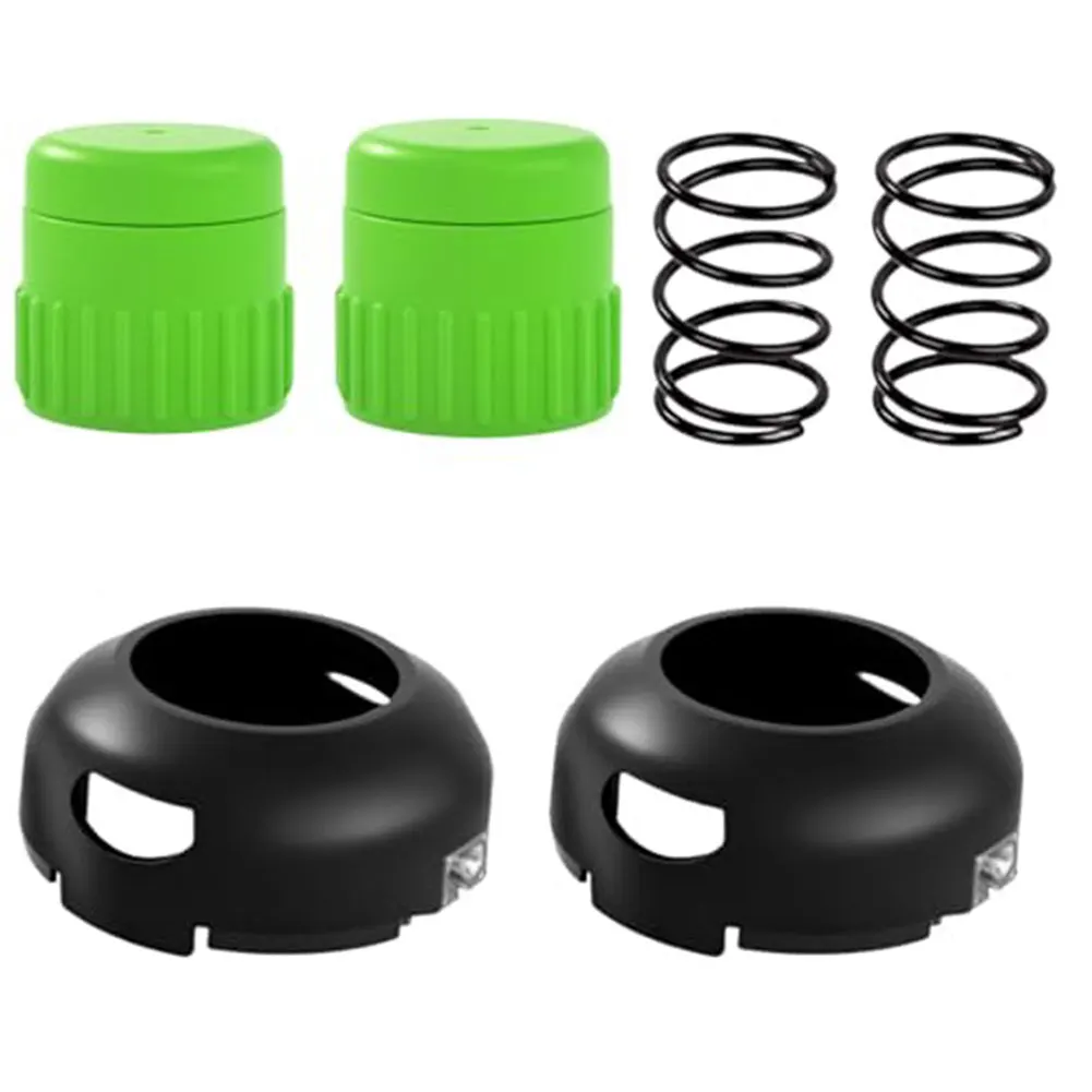 Replacement Trimmer Cap Spring Kit For ST1500F ST1500SF ST1500XY 15 Inch Lawn Mower Parts Green Black Knob Cover Set Of 6 Pcs