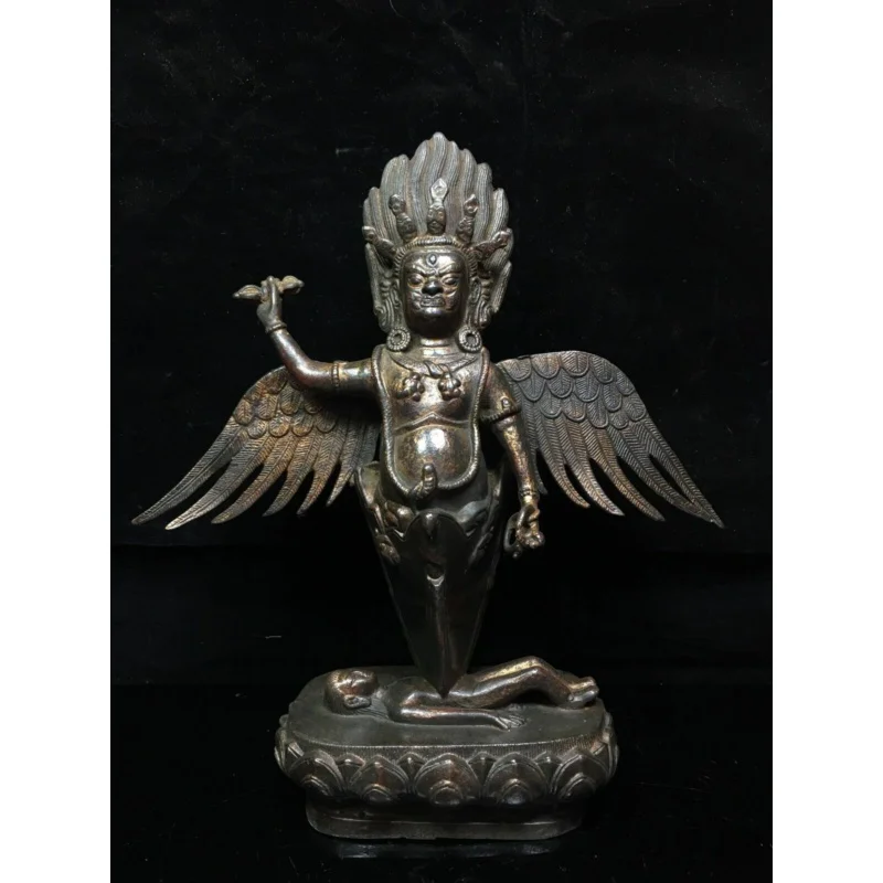 

Бронзовая позолоченная статуя Будды старой античной династии 11,2