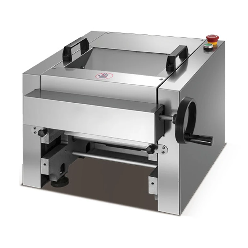 سطح المكتب سطح الطاولة العجين المغطي بملاءة للمخابز الفولاذ المقاوم للصدأ التلقائي آلة ضغط العجين صانع المعكرونة الكهربائية الصغيرة