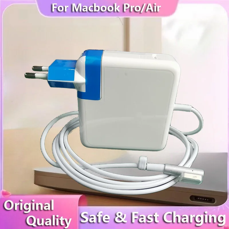 New For Macbook Air Pro Charger 45W 60W 85W Mag* 2 1 Magnetic Power Adapter Compatible with A1466 A1278 A1502 A1398 A1286 A1465