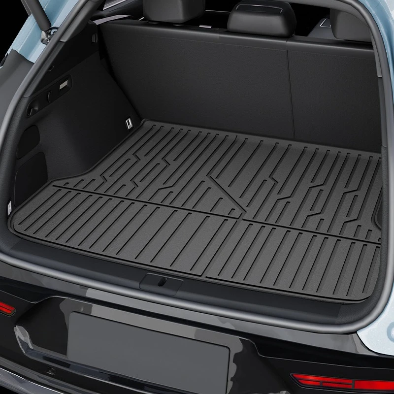 Pure black TPE car trunk pad trunk car partsEasy Clean Storage Organizer Vehicle Interior Accessory Black