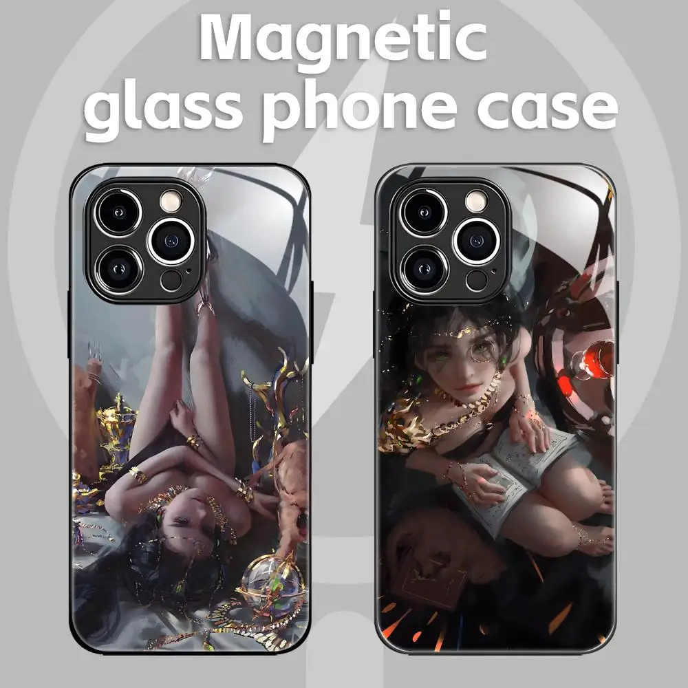 

Ghostblade Phone Case For iPhone17 16 15 14 13 12 11 X XR XS 8 Plus Mini wlop Pro Max Glass Magnetic Case