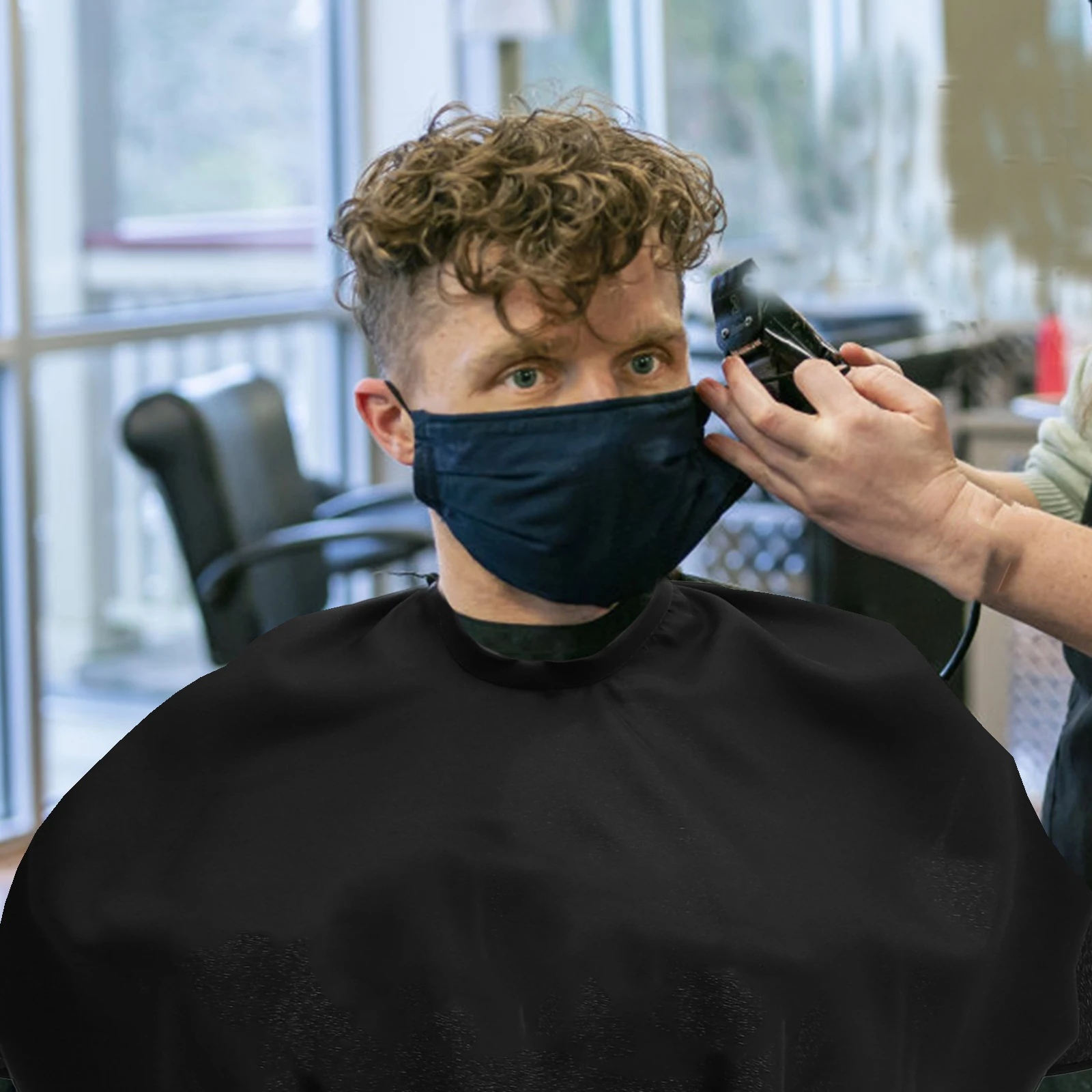 

3 шт., накидка для парикмахера, халат для стилиста, накидка для стрижки волос, накидка для салона, парикмахерское платье, фартук для парикмахера