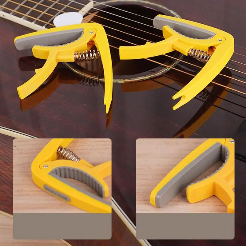 Capo gitarowe Heavy-Duty Guitar Capo Guitar Regulowany Capo Regulowany klips gitarowy Zacisk Uniwersalne akcesoria gitarowe Capo