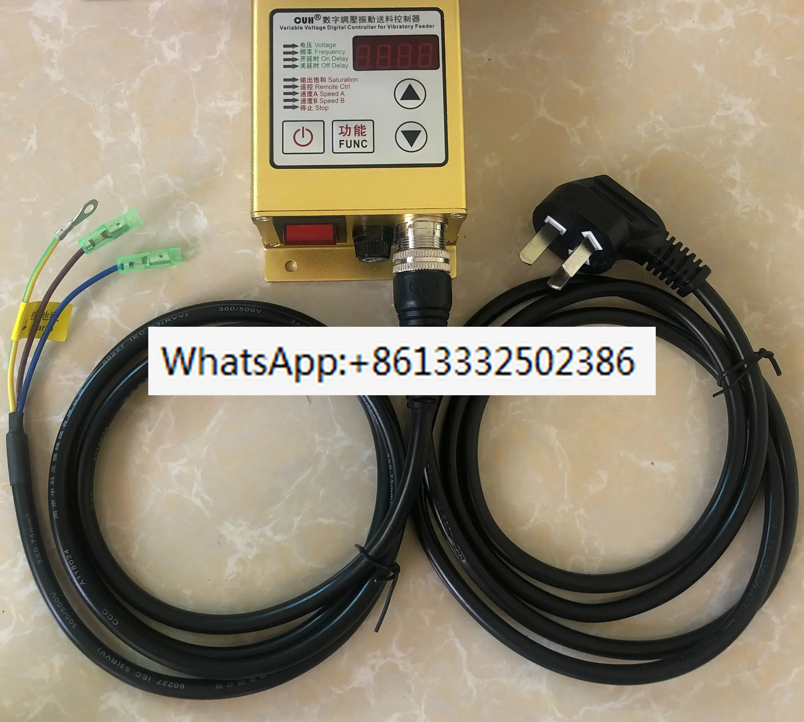 

CUH SDVC20-S Intelligent Digital Stabilized Vibration Plate Controller Direct Vibration Feeder Vibration