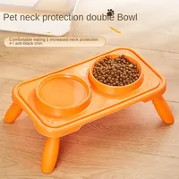 Elevated Dog Bowls Food Water Bowls Feeders With Stand Pet Feeding Double Cat Bowls Lift Table With Raised Stand Dog Supplies