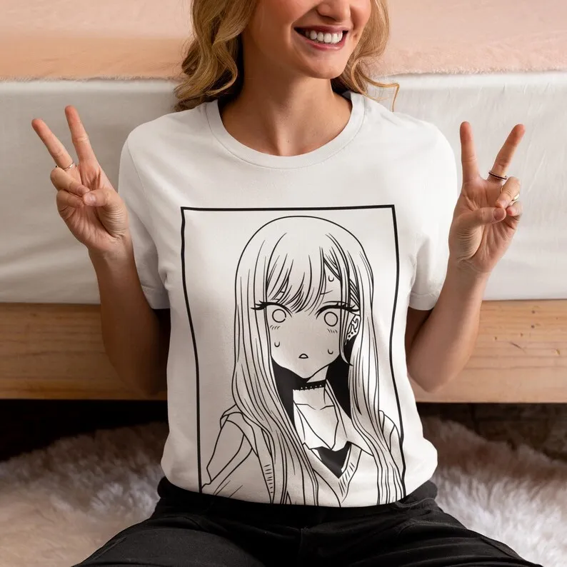 Shonen Anime Darling Unisex T-shirt - Japanese Manga Inspired Apparel, Tokyo Modern Cosplay Fashion, Cute Aesthetic Design, Perf