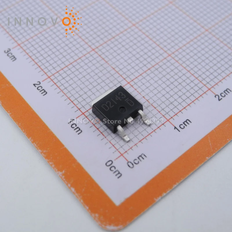 10PCS/LOT 2SD2143TL 2SD2143 D2143 TRANS NPN DARL 60V 2A CPT3