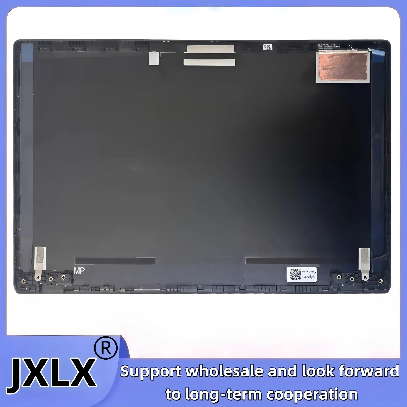 JXLX ®   Baru untuk ASUS E410 E410M E410MA Laptop LCD Penutup Belakang Casing Atas 47BKWLCJN40 Edisi Logam Biru
