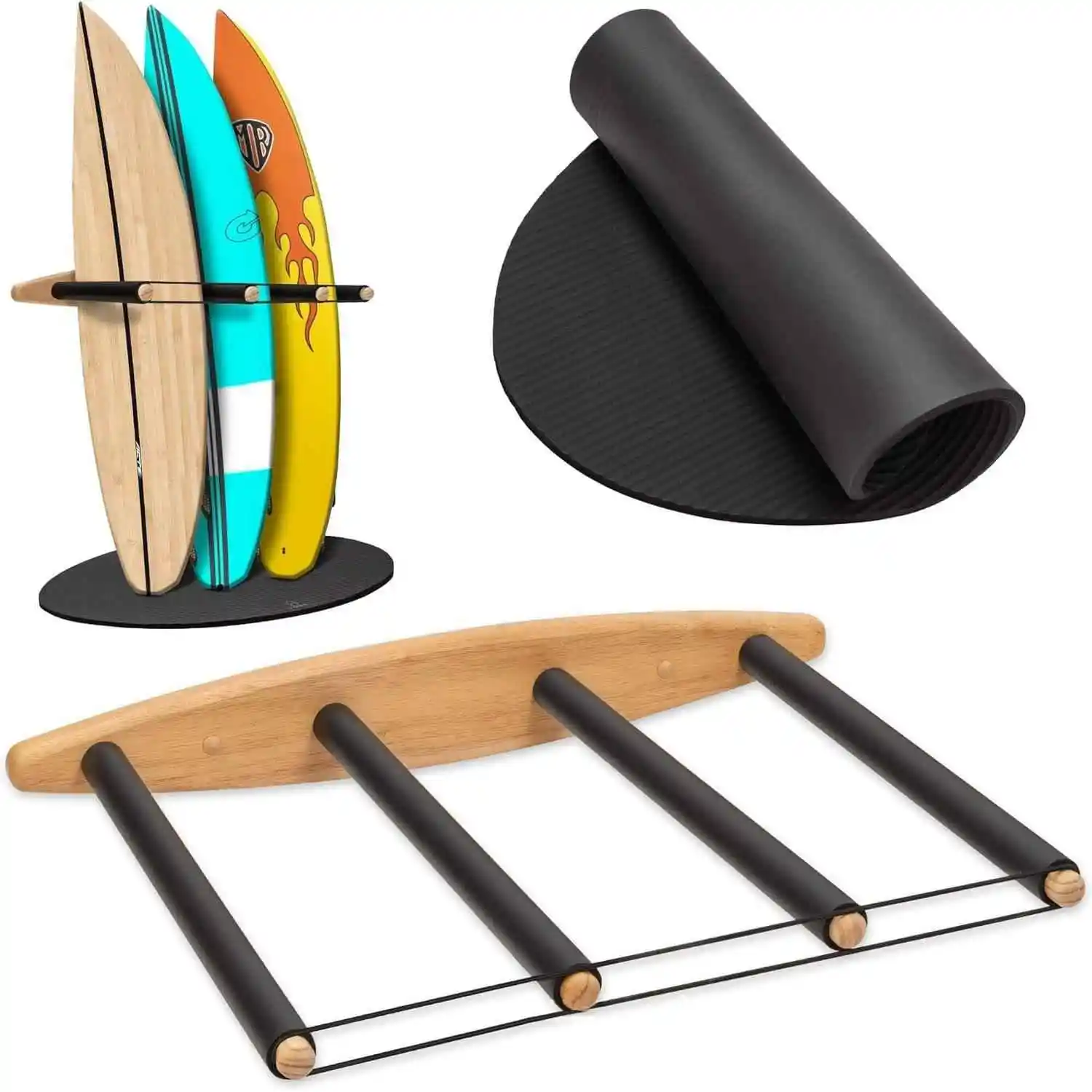 rastrelliera-espositiva-e-organizzatore-da-parete-multistrato-in-legno-per-tavole-da-surf-paddleboard-canoe-e-sci