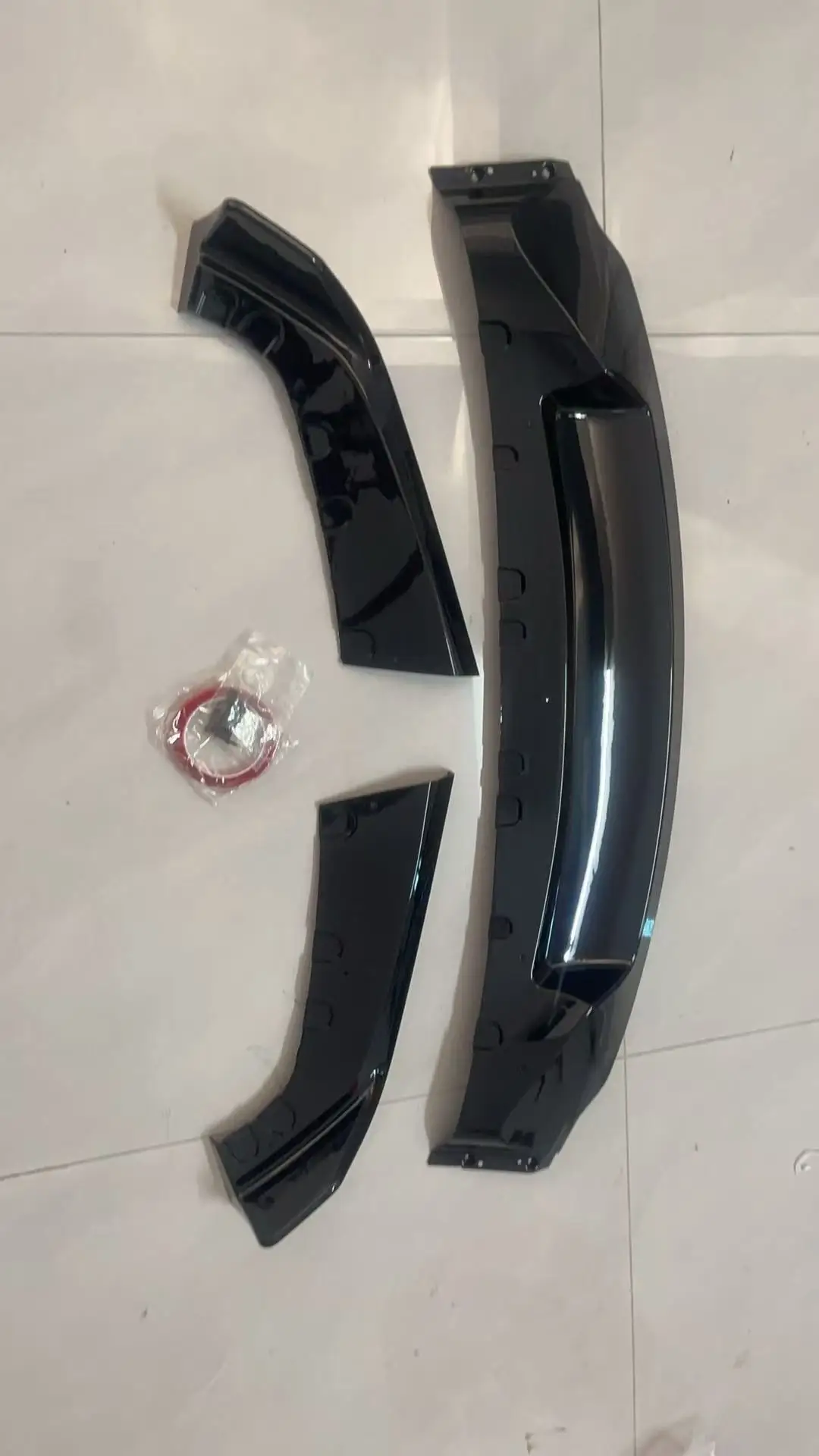 ل BMW F30 340i 335i 330d 325d 320i 328i M Sport 2013-2019 MAD نمط الجبهة حافة مصد السيارة المفسد الفاصل الناشر بوديكيت