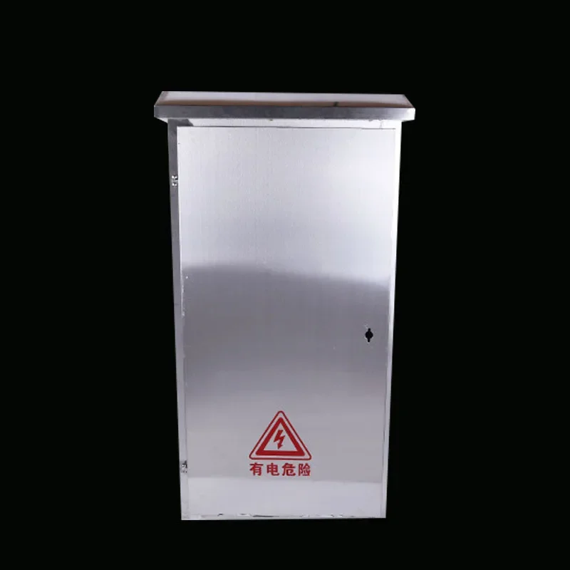 Stainless steel power cabinet, outdoor power cabinet, floor distribution box, rainproof power box