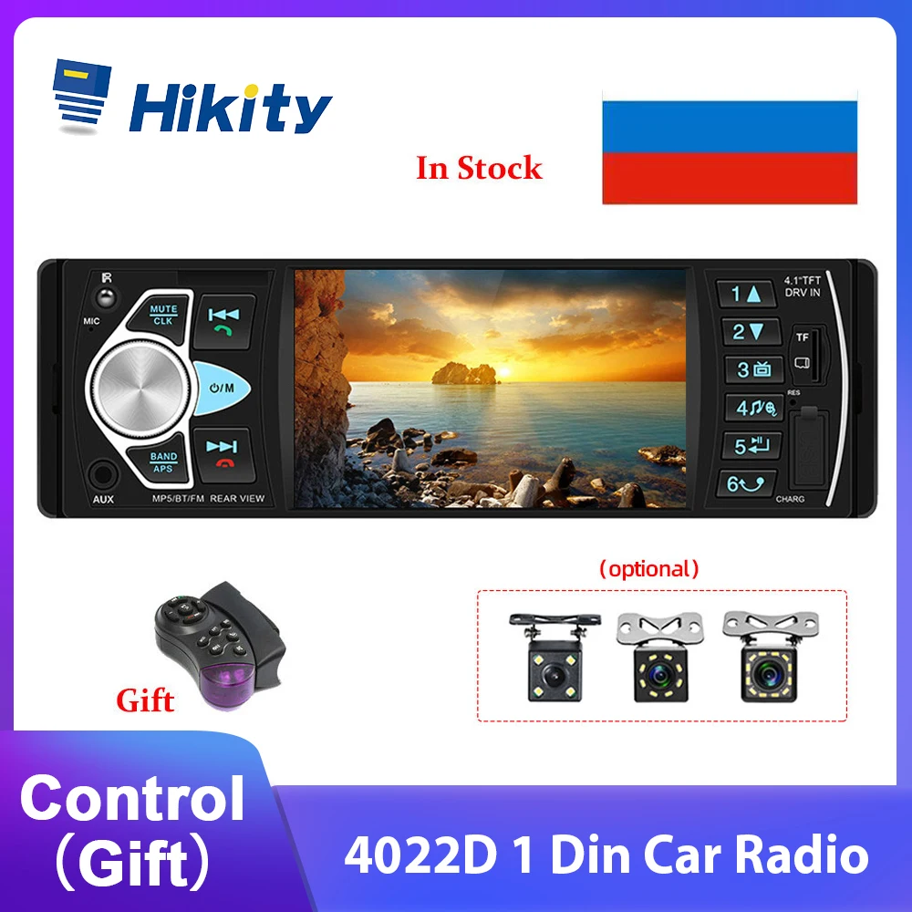 Hikity Car Radio 1 Din 4.1 Pulgadas: Evaluación Real y Guía de Uso para Conductores Modernos
