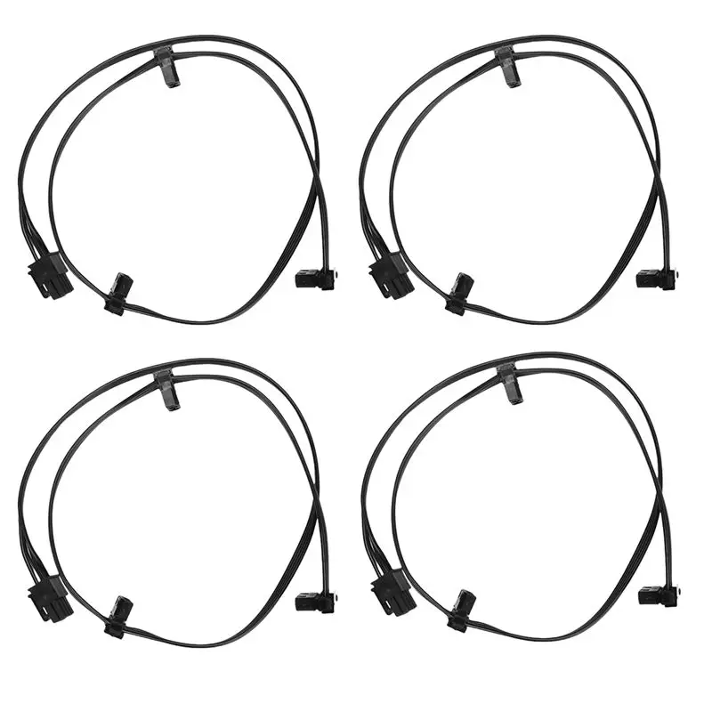Leading-4 Pcs Pcie 6 Pin 1 To 3 Molex IDE Power Supply Cable Modular PSU 4 Pin Peripheral For Corsair Axi Series AX1500I AX1200I