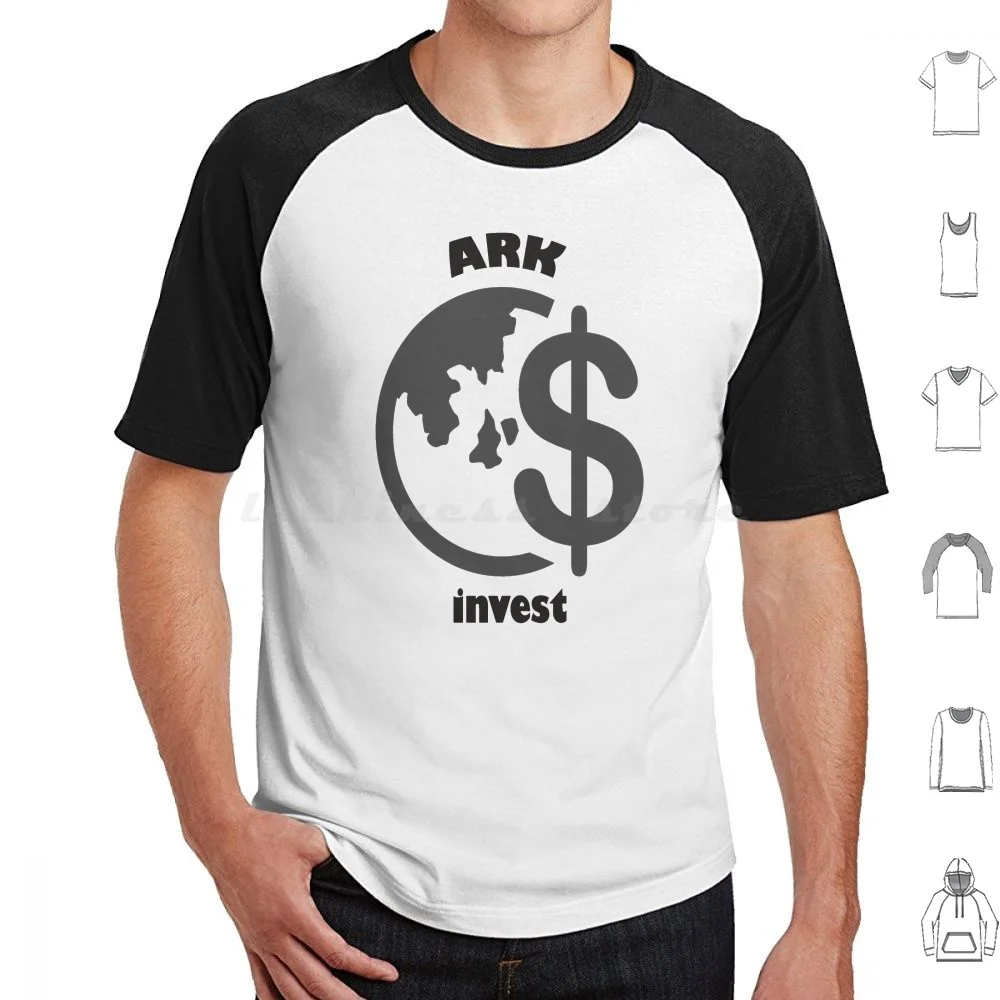 Ark Invest T Shirt 6xl Cotton Cool Tee Ark Invest Arkk Ark Stocks Money Investing Cathie Wood Etf Arkf Ark Innovation Arkg Arkq