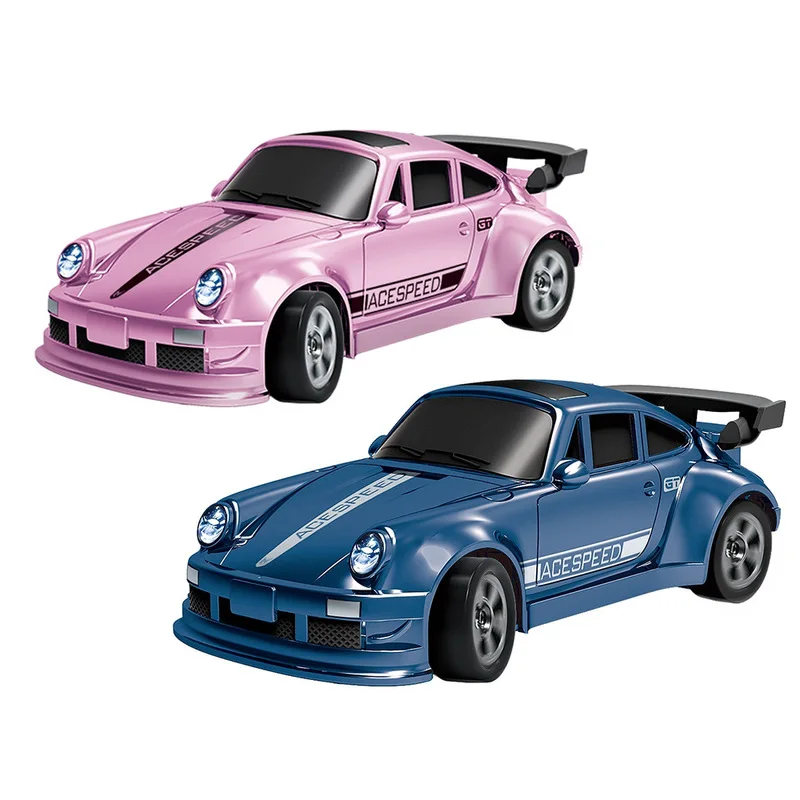   FQD23/FQD25 1:64 voor 1:64 Vierwielaandrijving Afstandsbediening Drift Auto RC Mini Desktop Racewagen 2.4G Simulatie Speelgoed Model Jongen Gif