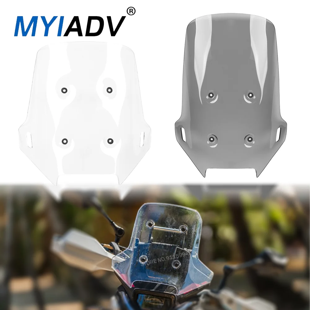 For CFMOTO 450MT MT 450 2024 Motorcycle Windshield Heightening Windscreen Wind Deflector Cover Screen Front Fairing Accessories