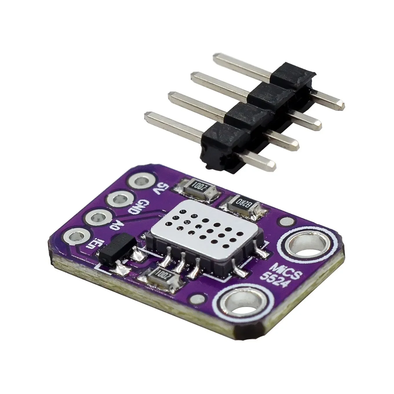 Imagem -05 - Air Quality Gás Sensor Module For Arduino Module Carbon Monoxide Hydrogen Methane Ethanol h2 co Mics5524 Detection Board