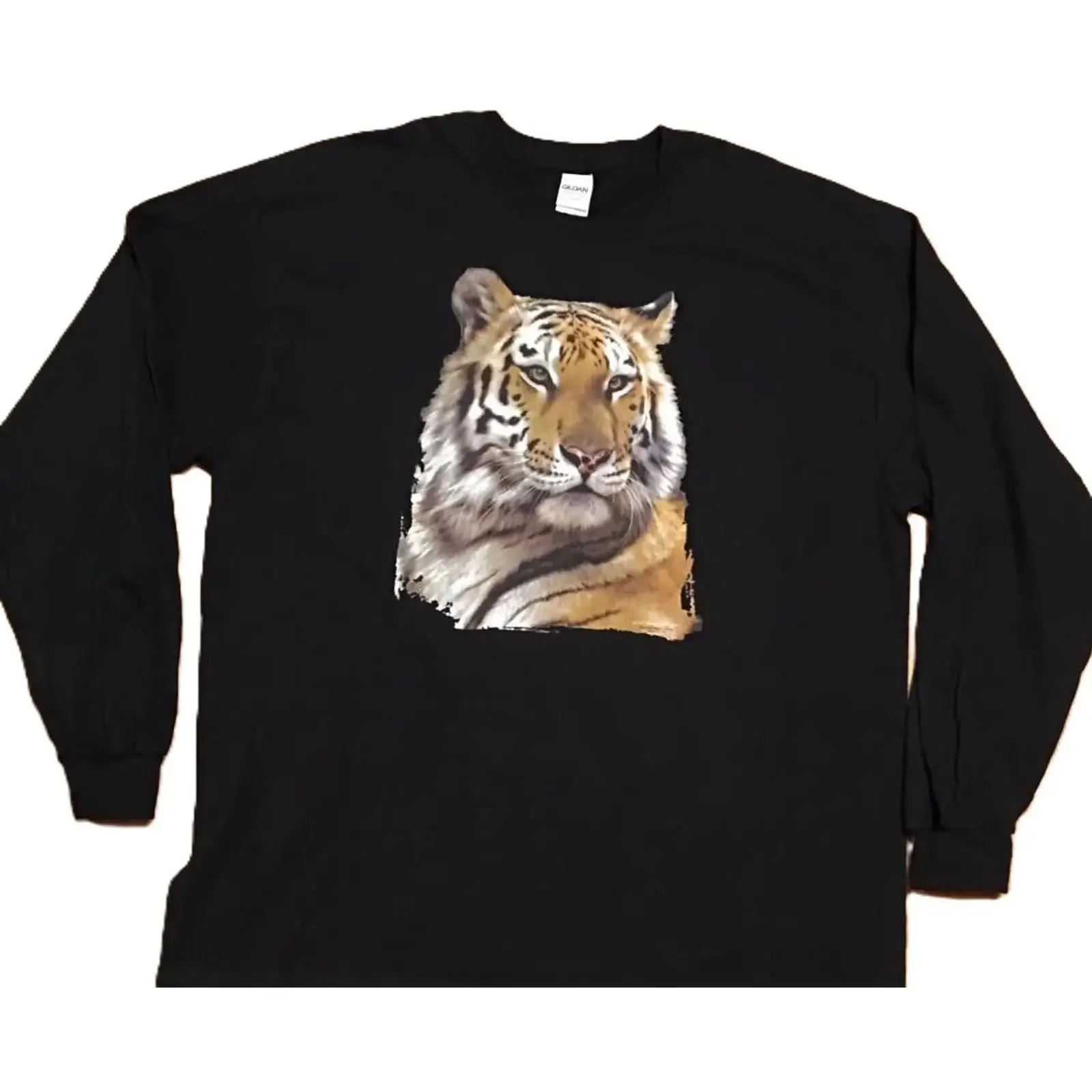 Siberian Tiger T Shirt Realistic Face SweaT Available 292d vintage Washed Soft Breathable Slightly Top For Everyday Wear
