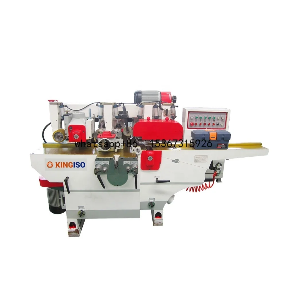 1 Wood Floor Side Planer Moulder Thicknesser Four Side Planer Moulder Machine