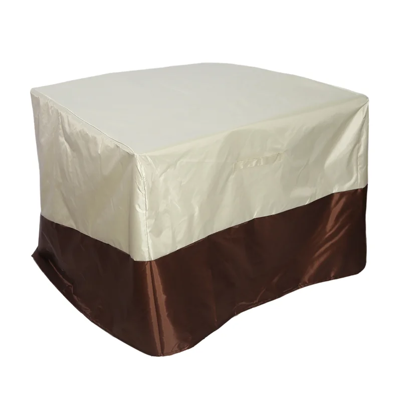 

ABWP-Chairs Covers Waterproof Stackable Balcony Chair Cover Outdoor Furniture Cover Thick Fits 31 X 38 X 35 Inches (Beige)