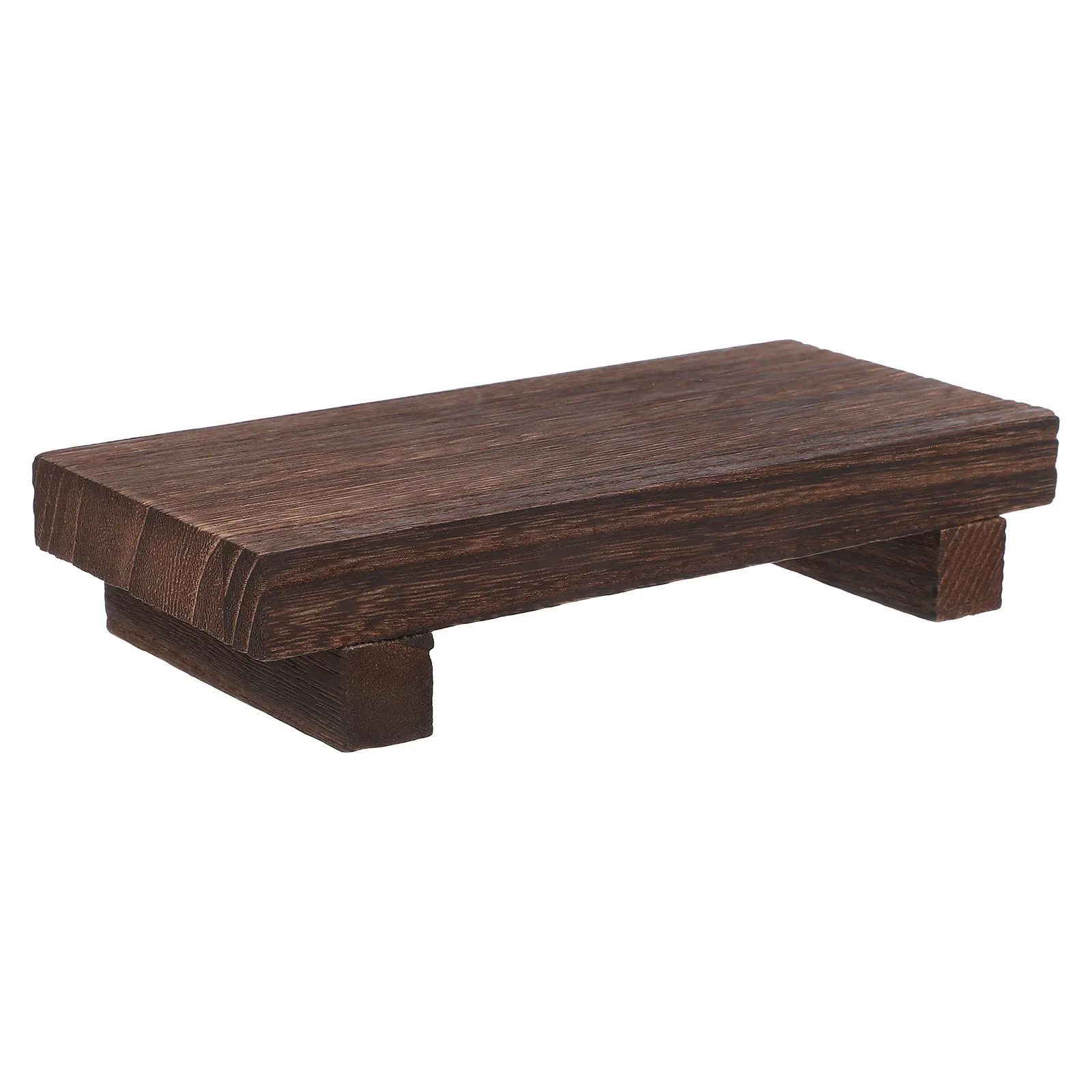 Pequeno pedestal de madeira suporte vaso de flores rack banheiro contador organizador rústico fazenda saboneteira dispensador bandeja pia da cozinha