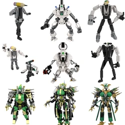 MOC Skibidi Toilet Man Building Block Titan Speakerman VS Pencilmen Model Bricks Toys for Kids Christmas Gift