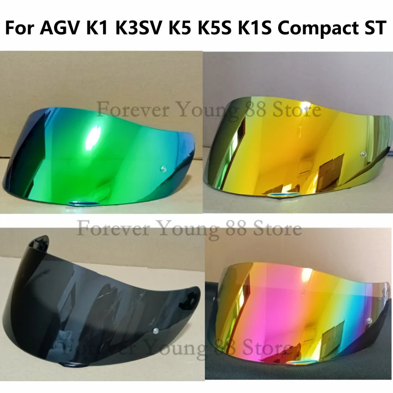 Helmet Visor for AGV K1 K3SV K5 K5S K1S Compact ST Motorcycle Helmet Glasses Lens Windshield Veiwfinder Screen Motorbike Parts