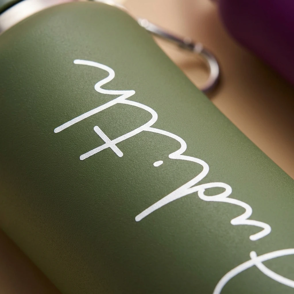 Custom Name Car Water Bottle, - Stainless Steel Straw recension och pris