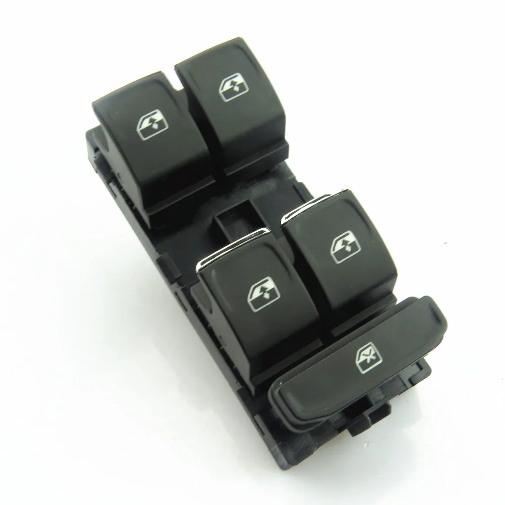For VW Golf 7 MK7 Chrome Car Interior Parts Master Passenger Window Switch Control 5G0959855 5GG959857 Car Accessories
