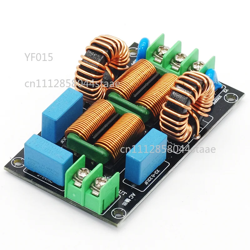 Three-Stage EMI EMC AC Power Filter Module High Current Electromagnetic Interference Suppressor
