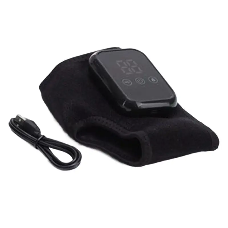 Efficient-Ankle Massager For Pain Relief Thermal Wrap For Achilles Tendon Foot Heating And Vibration Therapy Device