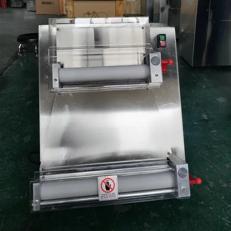 

Small dough sheeter pizza forming press roller machine