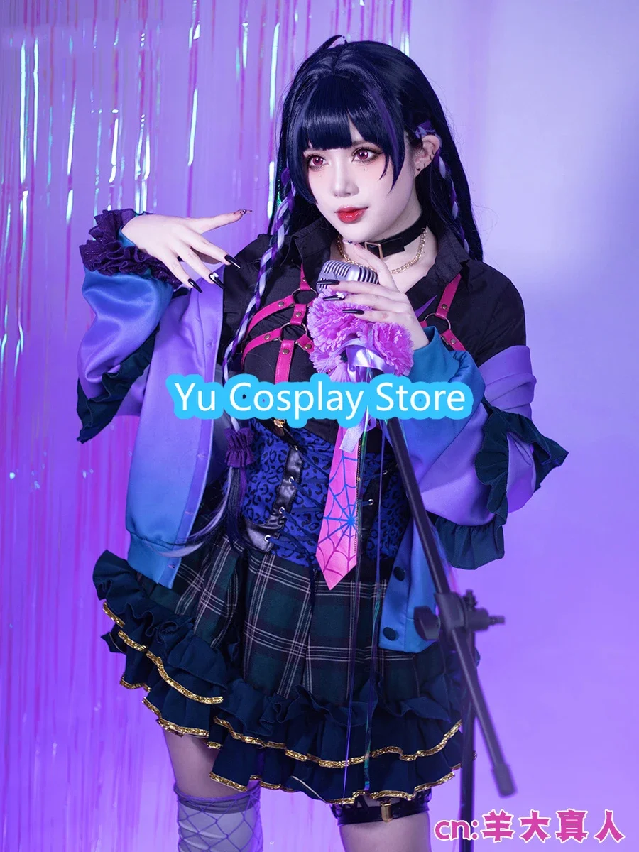 XSOLEIL Vtuber Meloco Kyoran Cosplay Kostüm Frauen Nette Party Kleid Anime Kleidung Halloween Uniformen Nach Maß