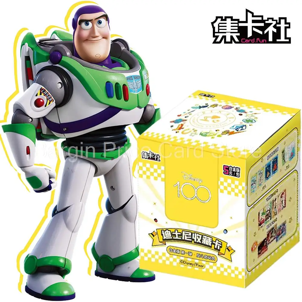 

Disney 100th Anniversary Global Limited Toys Story Finding Nemo The Incredibles Cars Anime Collectible Card Children's Toys Gift