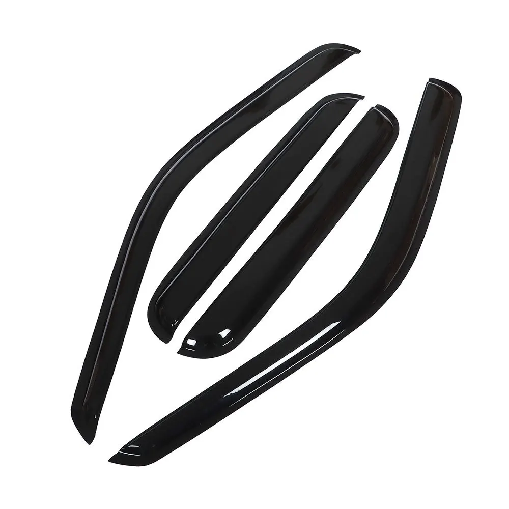 

4 шт., оконный козырек, вентиляционный дефлектор от дождя, замена для 1999-2016 F250 F350 F450 F550 Super Duty Crew Cab, 4 двери