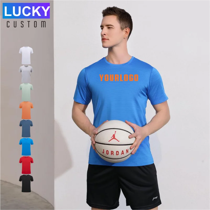 

Custom T-Shirt Your Design Logo Top Men Women Print Design Tshirts Jogging Workout Gym Quick Dry Tshirt Company Group Clothing