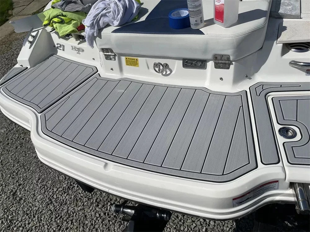 Anti-Skid EVA Faux Self-Adhesive 6mm Boat Decking Pad for 2018-2019 Chaparral 21 H20 Surf Yacht Cockpit Durable Marine Floor