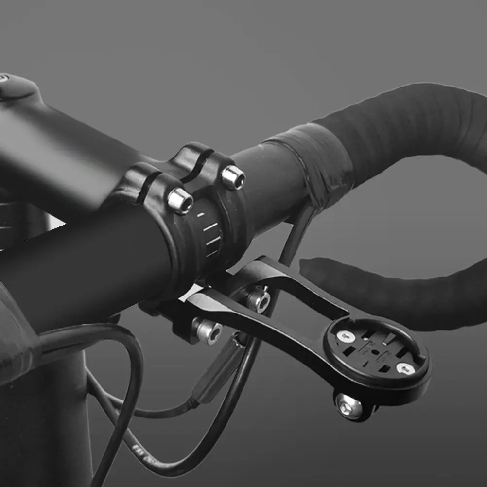 1Set Lightweight Aluminum Alloy Bike Computer Mount Speedometer Odometer Holder for Handlebar Front Viewing Comfortable Ride