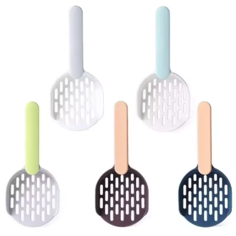 مجرفة فضلات الحيوانات الأليفة، مغرفة بلاستيكية، أداة تنظيف رمل القطط، ملعقة طعام للكلاب، مستلزمات القطط - أداة تنظيف الحيوانات الأليفة