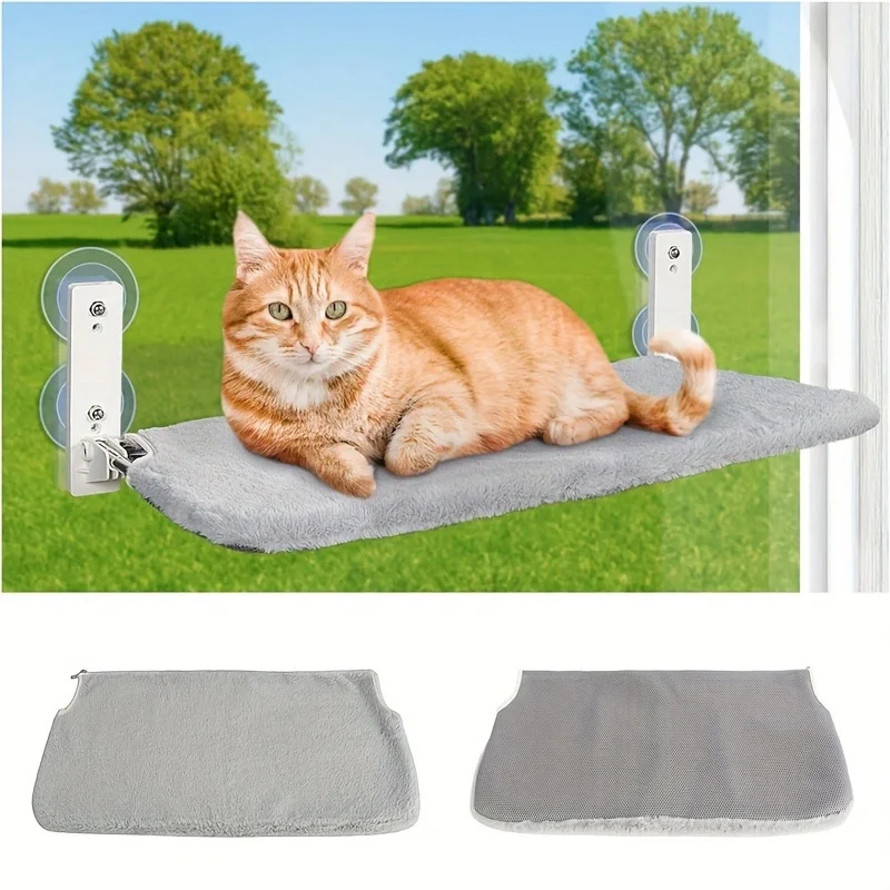 Four Seasons Cat Hammock, Pet Cat Balcony Nest, Glass Sunlight Hammock, Four Seasons Cat Nest