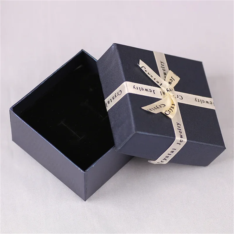 

1Pc Letter Bow Jewelry Box Necklace Earrings Ring Valentine's Day Gift Box Elegant Upscale Display Storage Package Supplies