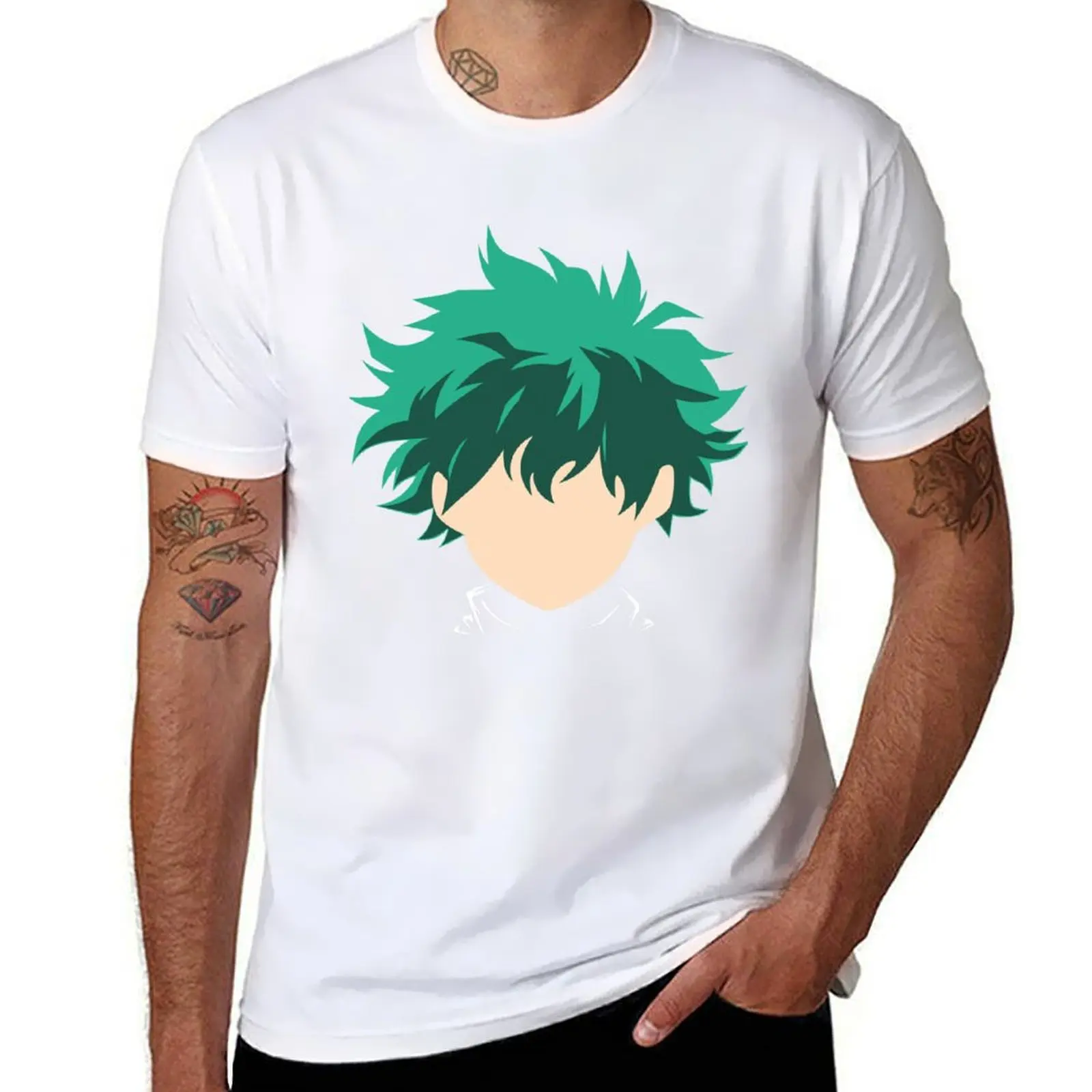 

Deku T-Shirt t shirt men 100% cotton luxury brand man t shirt heavy cotton T-Shirt