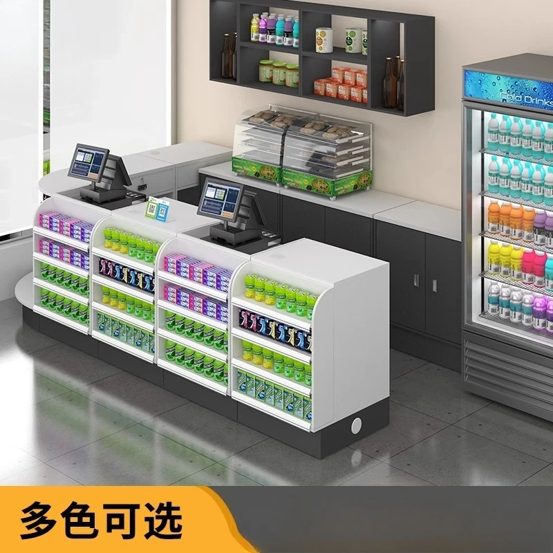 Supermarket checkout page Maternal and infant pharmacy Commercial shelf storage Floor type multi-layer vertical