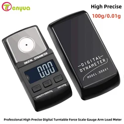 Professional High Precise Digital Turntable Force Scale Gauge Arm Load Meter LCD Backlight 100G/0.01G for LP Vinyl Record Needle