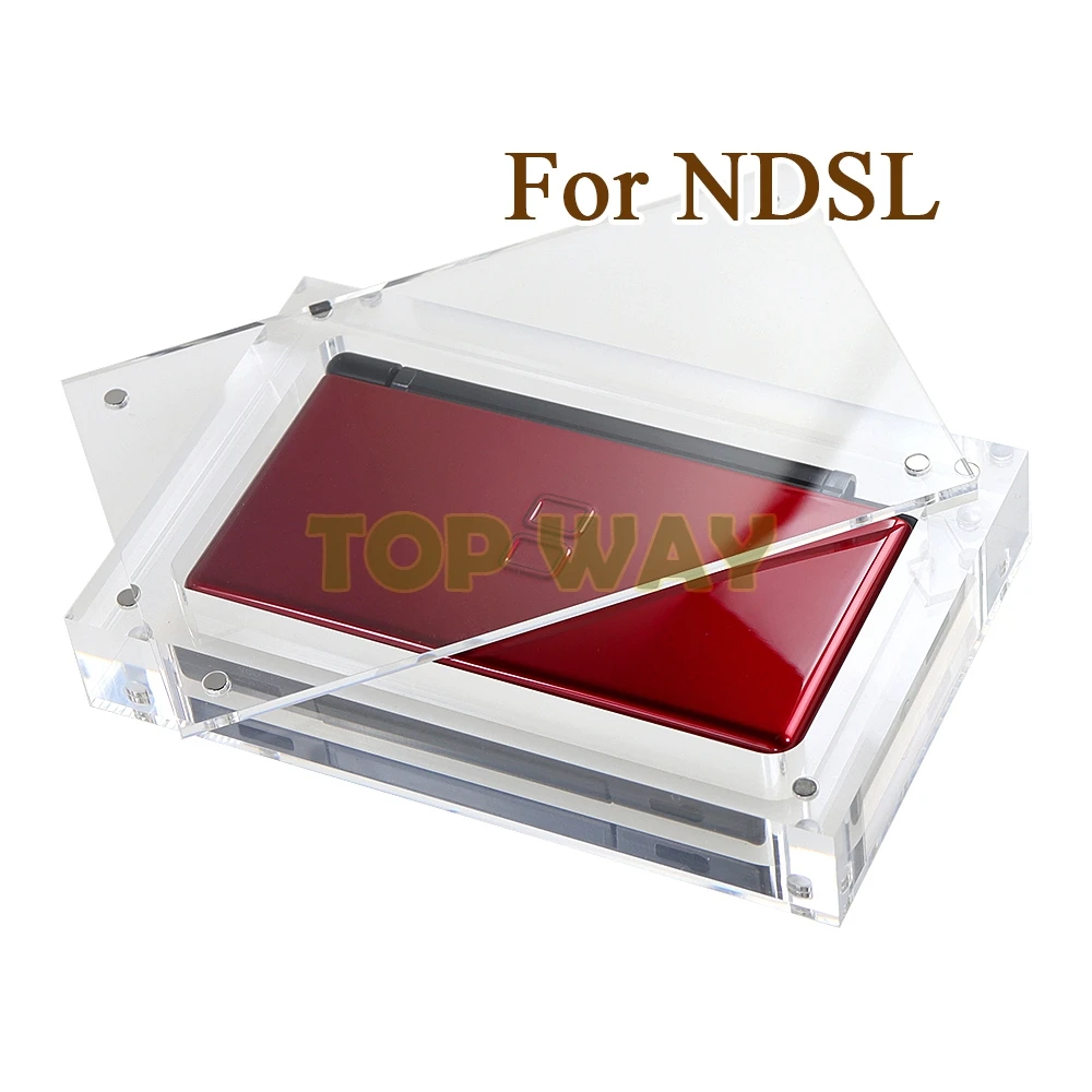 1 шт. чехол для NDSL, высокопрозрачный акриловый игровой дисплей, аксессуары для ремонта