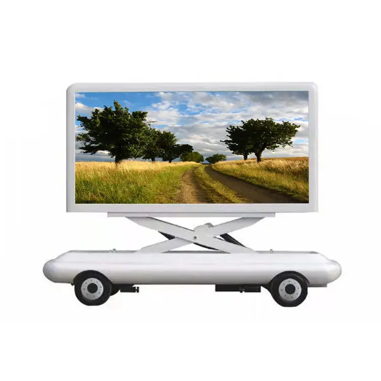 Large high definition digital billboard mobile truck full color P5 advertising outdoor car LED display